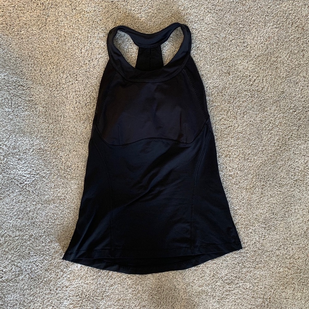 Black Tank with built in bra